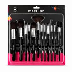 Kit De Pincel Profissionais Macrilan C/12 Pincéis