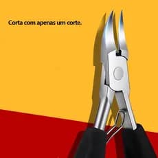 Alicate de Unhas com Ponta Fina, Aço Inoxidável para Cuidados Diários