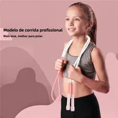 Cordas de Pular Profissional Ajustável de PVC 280cm (10) MT128