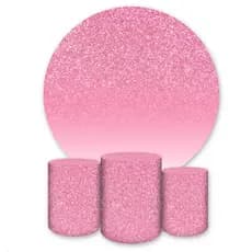 Kit Capa para Painel e cilindros Sublimados Tema Glitter (EFEITO GLITER FEITO EM SUBLIMAÇÃO)