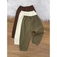 Kit de 3 Calça Mijão de ALGODÃO Para Menina , Menino e Unissex