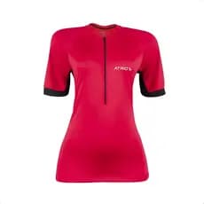 Camisa Ciclismo Sport Feminina Vermelha Tam G Dryfit Evita o Mau Odor