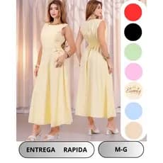 Vestido Midi Evangelico Elegante- Alfaiataria Feminina