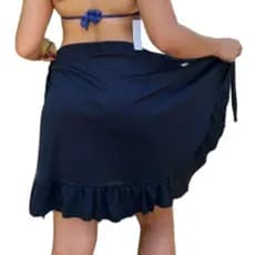 SAIDA DE PRAIA DE BABADO - MODA PRAIA - SAÍDA DE PRAIA - 802
