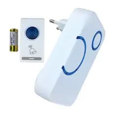 Campainha Sem Fio wireless Longo Alcance 100 metros Bivolt 38 Toques Prova Dágua 110V / 220v - BIVOLT