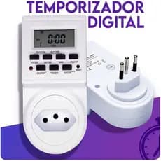 Temporizador Timer Digital Bivolt 20 Funções Liga Desliga Bomba Agua