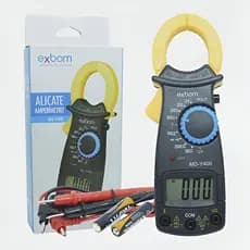 Alicate amperímetro LCD 3 1/2 dígitos MD-Y400 Tensão/Corrente/ Resistência