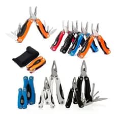 Mini Alicate Multiuso Canivete Aço Inox 9 Funções 11 Ferramentas