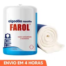 Algodão Hidrófilo Rolo Higiene Multiuso Marca Farol