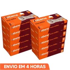 Luva Descartável Transparente Sem Pó TPE Vinil Viniflex 500un Vabene