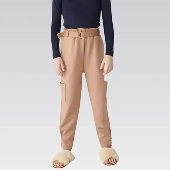 Calça Hering Infantil Menina Clochard Confortável Moletom