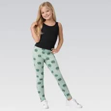 Calça Legging Infantil Menina Estampada Confortável Hering