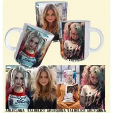 Caneca Exclusiva "VOCÊ DE ARLEQUINA" - Produto Personalizável por IA (inteligência Artificial)