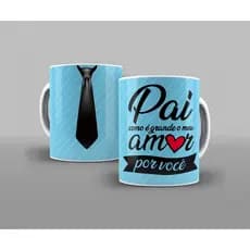 Caneca Porcelana 325ml / Dia dos Pais / Feliz Dia do Papai / Papi / Super Painho / Pai Herói