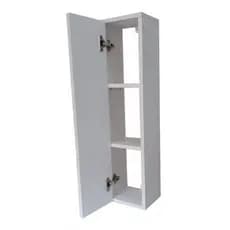 Armário c\Porta Nicho Mdf Branco Com prateleiras Banheiro Quarto Toalha Decoração
