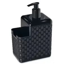 Porta Detergente Sabão Dispenser Sabonete Liquido Com Porta Esponja Com Bico Dosador Multiuso