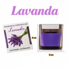 Kit 2 Velas Aromáticas Premium – Perfumadas Sensorial em Pote de Vidro Decorativo