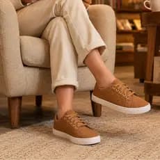 Tênis Feminino Matelassê 34 Ao 39 Sola de PVC Antiderrapante Sapatênis Casual do Dia a Dia Inverno 2026 Super Leve
