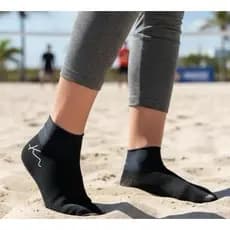 Sapatilha Aquatica Unissex de Beach Tenis Volei Sapato de Areia Respirável Proteção Termica Antiderrapante