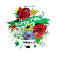 Livro Para Colorir Meu Refúgio Perfeito Arteterapia Com Frases Motivacionais Antiestresse