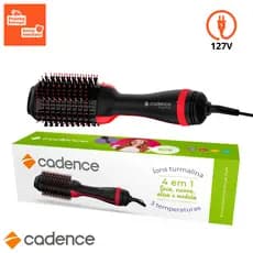 Escova Secadora de Cabelo Cadence 4 em 1 Rouge Style 127V  1200W - ESC700 com Garantia e Nota Fiscal