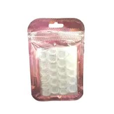KIT 12 folhas 288 Cola Adesivo para Duplunha Face Adesivo Fita Falso Pregos Arte DecoraçãO de unha rcb0316