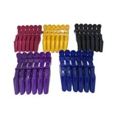 12 Presilha Jacaré Crocodilo Para Cabelo Cabeleireiro