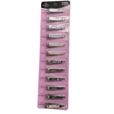 Kit Com 12 Cortadores de Unha  Grande 3"