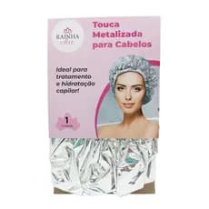 Touca Térmica Alumínio Profissional P/ Hidratação Tintura E Banho De Creme Cabo De Alumínio Laminação