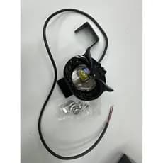 Faróis De Motocicleta Formato De Coruja Lente Auxiliar De Cor