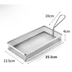 Cesta Retangular para servir rcb0117 CESTA INO  25.5cm x 13cm x 4.5cm