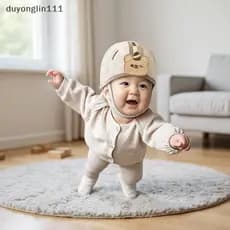 (duyonglin111) 1 Peça Protetor De Bebê Capacete Para Engatinhar Caminhada Corrida Infantil Colisão Segurança Almofada Pá