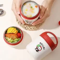 (duyonglin111) Lancheira Térmica De 460ml Em Aço Inoxidável 304 À Prova De Vazamento Para Alimentos Frasco Térmico Portá