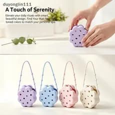 (duyonglin111) Saco De Sabonete Suspenso De Silicone Adequado Para Todos Os Sabonetes Suporte De Fragrância De Drenagem