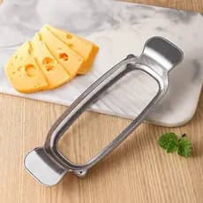 (duyonglin111) 1 Peça Fatiador De Manteiga E Queijo Em Aço Inoxidável Multiuso Cortador De Alimentos Durável Novo