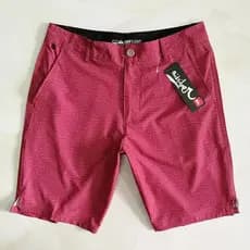 Menillos Classic Bermuda 4-Way Elasticity Waterproof Suit Board Shorts Beach Pants Quick-dry Fitness Golf Fishing Surf