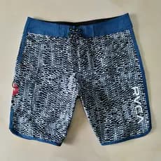 RVCA Men's BoardShorts Fashion  Calções Casuais Respiráveis Confortáveis Mais Fitness Calças De Musculação Masculina