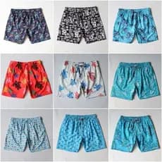 Bermuda Masculina De Verão À Prova D'água , De Alta Qualidade , 4 Vias , Stretch , Tartaruga , Estampada , Calças De Sur