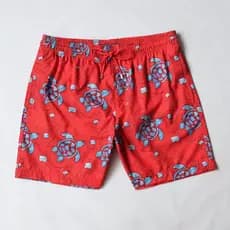 Bermuda Masculina De Verão À Prova D'água , De Alta Qualidade , 4 Vias , Stretch , Tartaruga , Estampada , Calças De Sur