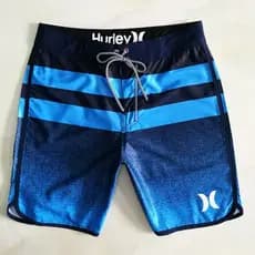 Marca Masculina Bermuda À Prova Dwaterproof Água Board Shorts 4 Vias Elasticidade Praia De Secagem Rápida Ginásio Fitnes