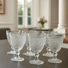 Conjunto 2 Taças Vinho Vidro Transparente Design Bico Abacaxi Elegância Sofisticação Brinde