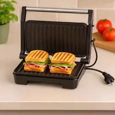 Sanduicheira Eletrica Grill Chapa Antiaderente Derrete Queijo Tosta Lanche Grelha Rapido