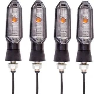 Kit Piscas LED para Moto Universal Fazer CB300 Hornet XJ6 Titan XRE Lander Falcon