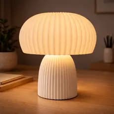 Abajur luminária de mesa Cogumelo abajur quarto sala Pinterest Luminária Muse Mushromm