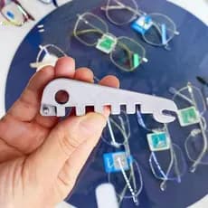 [] Impressão 3D Multifuncional Óculos Alicate Ferramenta De Dobra De Armação De Ajustar Aro Perna Templo Ponte Reparo De