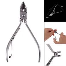 [Sunshine] Nail Art Cutícula Nipper Cutter Clipper Manicure Pedicure Ferramentas De Aço Inoxidável A [Novo]