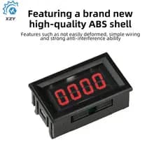 DC5-12V 0.56 Polegadas Display Digital LED De 4 Dígitos Voltímetro De Alta Tensão DC De Alcance Duplo 0-100V/100-3800V