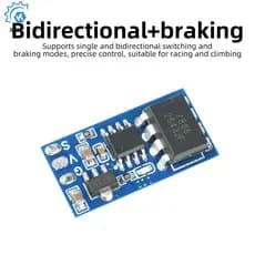 2S 3S Mini ESC Escovado Micro Bidirecional Carro 7.5A Com Freio