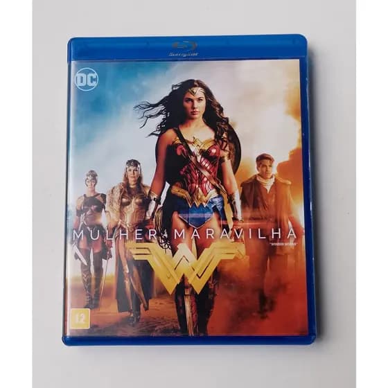 Blu-Ray Mulher Maravilha - Funcionando - Usado
