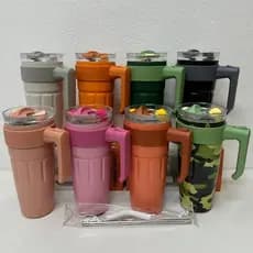 Novo garrafa 720ml térmica portátil desmontável em aço inoxidável 316, com isolamento térmico ultra reforçado por12horas